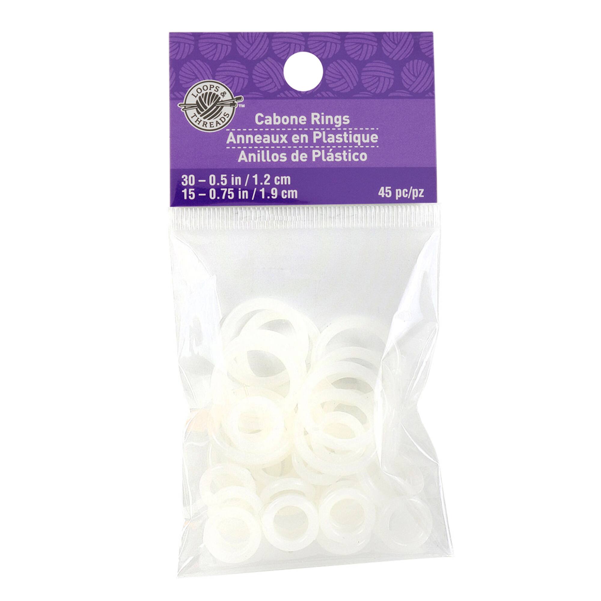 Cabone Rings by Loops & Threads™, 45ct.